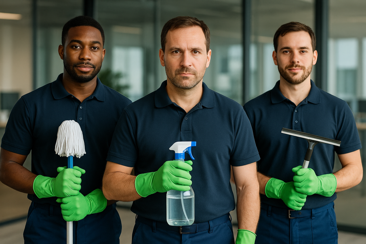 Professionelle Mitarbeiter von L.A. Clean Expert